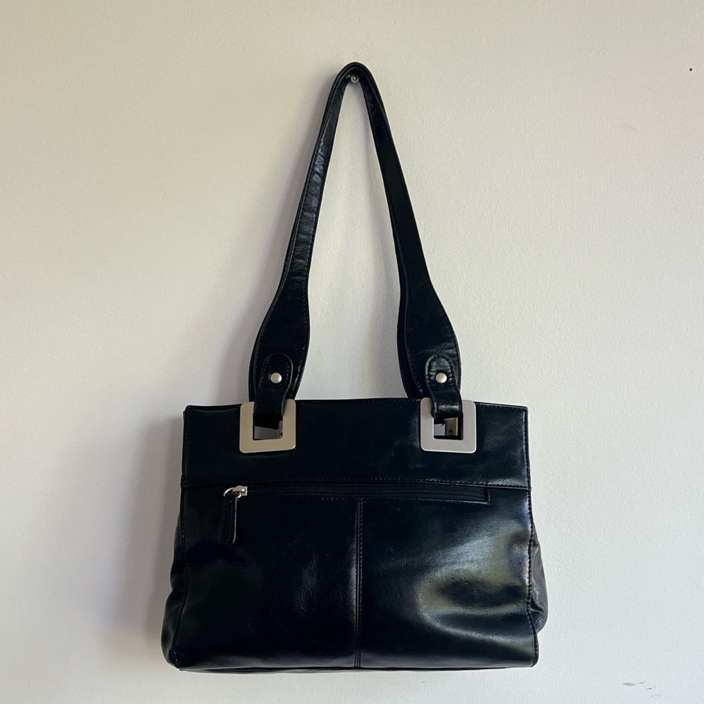 Vintage Shoulder purse Genuine Italian Leather Academic steampunk
